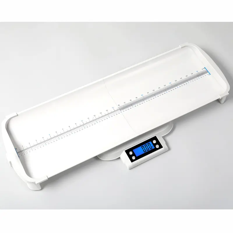 Flower Medical Baby Height Weight Scale | Infantometer for Clinic Home Use | ABS Plastic Electronic