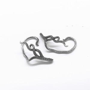 yunnique Octopus Tentacle <b>Cuff</b> <b>Earrings</b> 316 Stainless Steel Ear Clips For Men Women Non Piercing Fashion Jewelry - Product Image 4