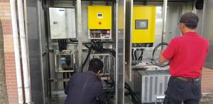 Sistema Híbrido Solar y Eólico Conectado a la Red, Generador Eólico de 5KW, Paneles Solares de 5KW con GPRS - Product Image 6