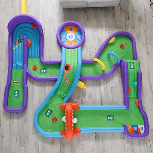 Jeu de balles de golf pour tout-petits dans l'arrière-cour Mini centre de jeu de golf Cource Driving Range Kids Indoor Mini jeu de golf gonflable - Product Image 2