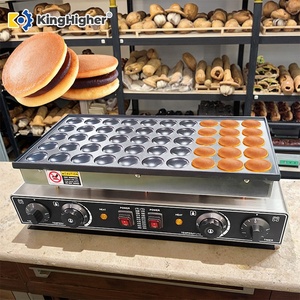 Thương mại 50 lỗ mini điện Pancake Dorayaki Maker không dính nhỏ Snack nấu ăn thiết bị cho bánh sử dụng - Product Image 1