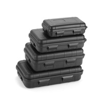 Boîte de rangement EDC étanche - Étui de survie scellé antichoc pour le camping et la randonnée
