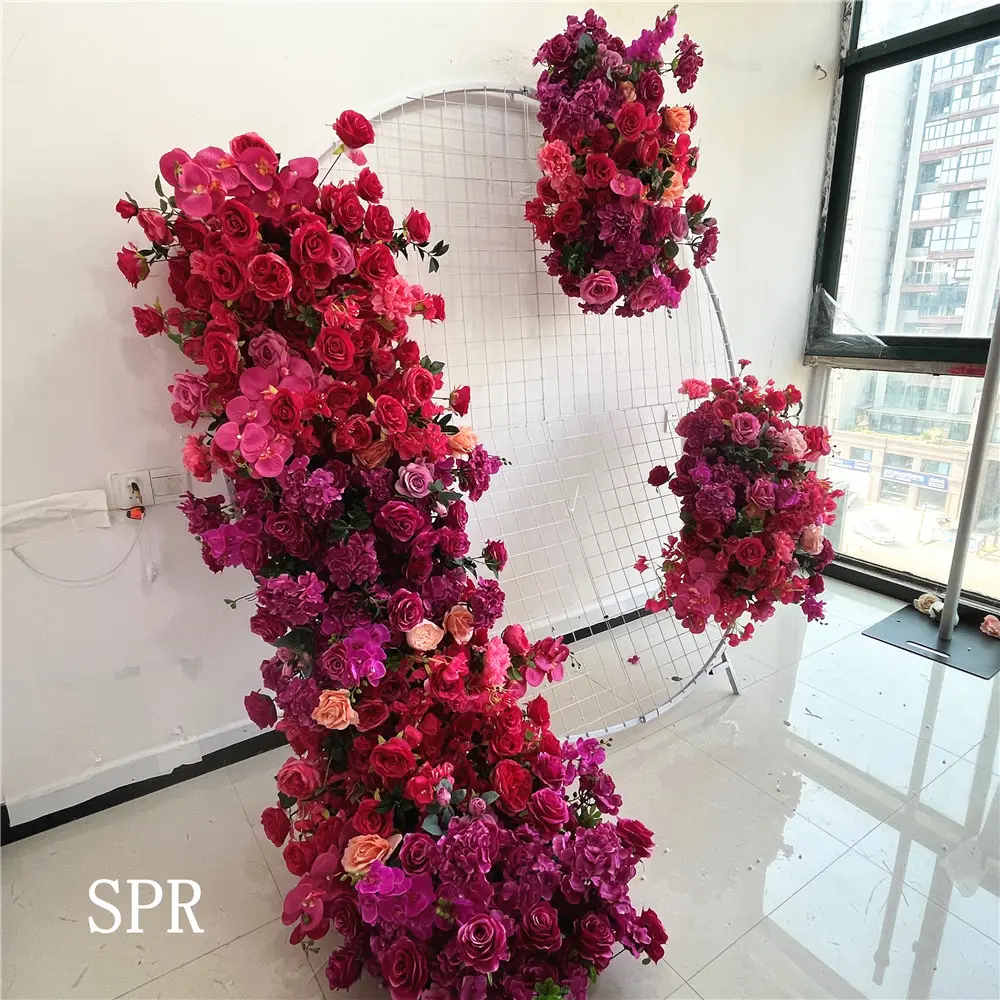 SPR Venda Quente DIY Decorativa Artificial buquê de noiva Eventos Festa Centerpiece Casamento Flor Bola Corredor Mesa Flor