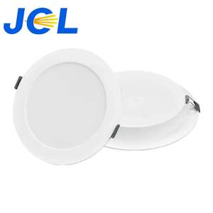 최고의 품질 슬림 <span class=keywords><strong>LED</strong></span> 원형 패널 조명 비 조광 매입형 천장 조명 플라스틱 램프 본체와 실내 <span class=keywords><strong>LED</strong></span> - Product Image 1