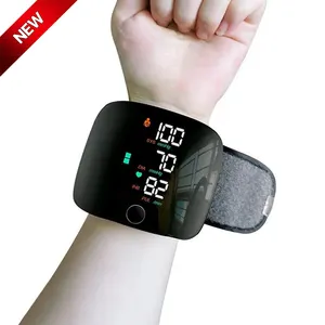 Factory Price Rechargeable Wrist BP Monitor 24 Hour Voice Electronic Digital Wrist Blood Pressure Monitor For Home Hospital