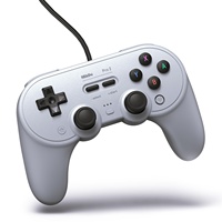 Control USB con Cable 8BitDo Pro 2 para PC, Gamepad con Joysticks para Juegos, Control para Teléfono Inteligente, TV Box, Gamepad para NS