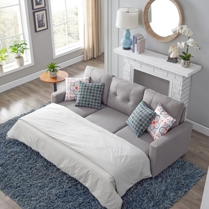 Tấm Bọc Ghế <span class=keywords><strong>Sofa</strong></span> Phong Cách Độc Đáo Cho Bộ <span class=keywords><strong>Sofa</strong></span> Góc Bộ Hình Chữ U Nhấp Vào <span class=keywords><strong>Clack</strong></span> Bed - Product Image 4