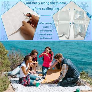 Paket Es Gel Kering Sekali Pakai, Lembut, Ukuran Mini, Food Grade, untuk Pengiriman Makanan - Product Image 3