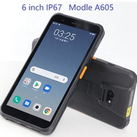 GENZO 4/5/6 pouces Windows 10 Android PDA Scanner de codes à barres Android avec UHF rfid Robuste Android PDA Handheld