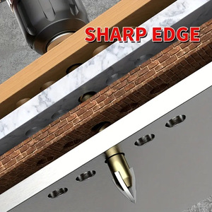 Guest Quality Multipurpose <b>Drill</b> <b>Bits</b> 3-12 Mm Hex Shank TiCN Coated For Glass Ceramic Tile <b>Wood</b> Metal Plastic - Product Image 4