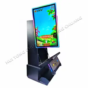 GuangZhou 43 "inç dikey LCD sikke işletilen Video oyunu makine kilidi oyunu
