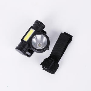 Linterna Frontal Recargable Ningbo, Batería de 800 mAh, para Senderismo y Camping, Impermeable, Luz LED, Larga Duración, Alta Luminosidad, Negra - Product Image 3
