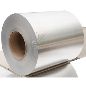 Venta caliente rollos de papel de aluminio bobina de aluminio recubierta de color 1100 bobina de canalón