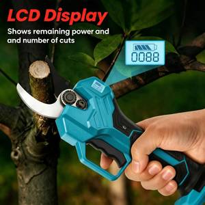 Forbici Elettriche Ricaricabili con Display LCD Digitale per Potatura di Alberi da Frutto e Rami - Product Image 3