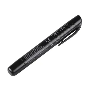 Penguji Cairan Rem Mobil, Alat Uji Cairan Pen 5 LED Indikator Tampilan untuk DOT3/DOT4 Mini Elektronik