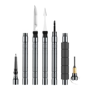 Nouvelle bâton de randonnée pliable multifonctionnelle pour la randonnée en plein air, bâton de défense personnelle, ensemble de camping en montagne, bâton de marche, escalade - Product Image 5