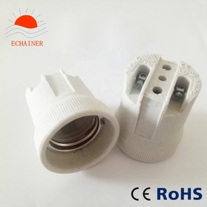 Chất Lượng Cao F519 E27 Gốm Vít Giữ Đèn Cơ Sở LED Ổ Cắm Bóng Đèn Ổ Cắm Cơ Sở - Product Image 4