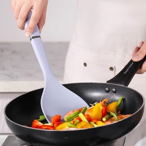 Juego de Utensilios de Cocina de Silicona de Grado Alimenticio de 7 Piezas, Color Morado, con Soporte Giratorio, Venta al Por Mayor - Product Image 3