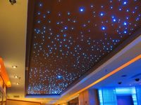 Kit d'éclairage de plafond en fibre optique, 5W, projecteur LED étoile, à monter soi-même