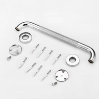Barres d'appui de sécurité en acier inoxydable pour douche et toilettes, support handicapés, garde-corps en verre, assistance à la sécurité pour personnes à mobilité réduite, salle de bain moderne