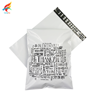 Sacs d'expédition en polyéthylène autocollants blancs 15x25cm pour vêtements, chaussures et chaussettes avec logo personnalisé - Emballage pour coursier express