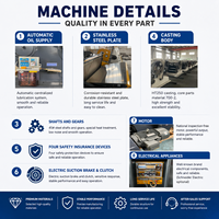 Machine de découpe et de pliage manuelle multifonctionnelle ML pour carton et feuilles de plastique – Presse de découpe à plat