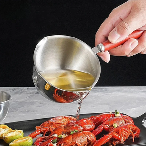 Paslanmaz Çelik DIY Kek Aletleri Kokulu Mum Sabun Sürahisi 150/300/400/500ml Boyutlarında El Yapımı Tereyağı Isıtıcı Kahve Aletleri - Product Image 5