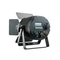 IP65 étanche lumière de scène 3200K blanc chaud 100W COB PAR lumière portable LED DMX 512 fresnel lumière pour fête mariage disco TV