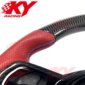 Volant de voiture sport en fibre de carbone personnalisé pour BMW G30 M550i G20 330i X3 G01 540i X5 G05 G80 M3 G82 M4 M240i G42 LCI - Product Image 2