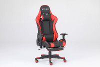 Chaise de bureau de gaming de luxe rouge pour ordinateur pc de jeu