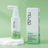 Produits de traitement des cheveux anti-chute personnalisés Sérum apaisant pour la croissance des cheveux, hydratant, shampoing, soins du cuir chevelu