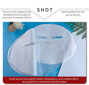 <span class=keywords><strong>Tela</strong></span> para Mascarillas Faciales de Fibra No Tejida Spunlace de 22 g/m², con Orificios Cuadrados, Cómoda, Duradera y de Alta Absorción - Product Image 5