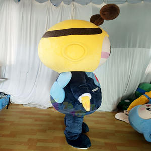 Disfraz de Mascota de <span class=keywords><strong>Abeja</strong></span> de Peluche Personalizable con su LOGOTIPO, Perfecto para Campañas de Marketing de Marca y Diversas Actividades - Product Image 3