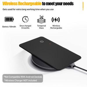 Localizzatore GPS Ultra Sottile da 2mm Certificato MFi per iOS, Anti-Smarrimento, Tracciamento in Tempo Reale, Compatibile con Find My, Ricarica Wireless, Batteria al Litio, Localizzatore Intelligente - Product Image 3