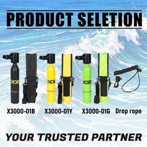 Bouteille d'air en aluminium mini plongée sous-marine 1L avec pompe, approuvée CE, portable, entrepôt européen, livraison directe - Product Image 4