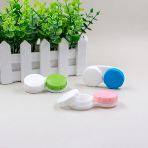 Lentilles de <span class=keywords><strong>contact</strong></span> de <span class=keywords><strong>prescription</strong></span> cosmétiques en gros étui de support de lentille de <span class=keywords><strong>contact</strong></span> quotidien portable de voyage de haute qualité blanc L couleur R - Product Image 3