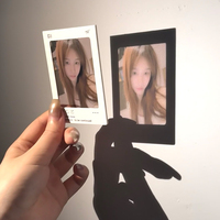 Carte personnalisée grand format de 3 pouces pour film de développement inversé, carte de bande de négatif photo imprimée, avec pelliculage brillant, en carton, motifs personnalisés