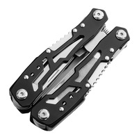 Outil multifonction pliable compact 13-en-1 en acier inoxydable de qualité industrielle pour le camping et le transport quotidien – Résout rapidement les vis lâches – OEM