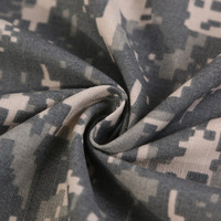Tissu imperméable respirant coton nylon camouflage tissu ripstop