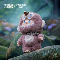 Figurine 100% authentique Finding Unicorn FARMER BOB, série Bestie, en vinyle et peluche, artisanat exquis, ornement de bureau