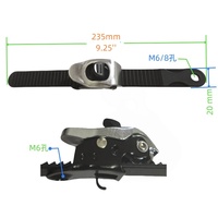 Boucles de ceinture automatiques en plastique réglables pour femmes JINGYING, pour sacs de ski alpins DIN, fixations, sangles - Utilisation facile