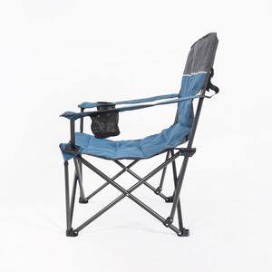Portable Outdoor <b>Folding</b> <b>Chair</b> for Adults Comfortable Oversize Sports Lawn <b>Chair</b> with <b>Padded</b> Cushions for Camping - Product Image 5