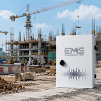 Système de surveillance de la pollution atmosphérique PM2.5 PM10 CO2 TVOC RS485 WiFi LoRaWAN 4G Surveillance des chantiers de construction