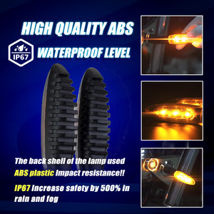 Motoled direccionales Para <span class=keywords><strong>Moto</strong></span> DC12V Luces Led hổ phách sửa chữa ánh sáng - Product Image 6