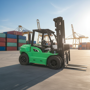 <span class=keywords><strong>Forklift</strong></span> Diesel Bersertifikat CE 5t 6t 7t 8 ton dengan Mesin Bersertifikat YUCHAI/CUMMINS EU5 EPA, Tiang Duplex/Tripex 3m~6m - Product Image 2