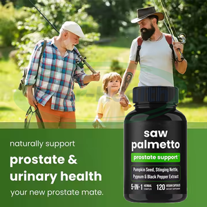 Ausreson <span class=keywords><strong>Saw</strong></span> <span class=keywords><strong>Palmetto</strong></span> Extract Cápsulas Prostate Health Supplement Bulk Natural 100 500mg <span class=keywords><strong>Saw</strong></span> <span class=keywords><strong>Palmetto</strong></span> Cápsulas - Product Image 6