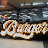 Letras Acrílicas LED con Doble Iluminación Trasera, Letrero con Nombre de Tienda, Tamaño y Color Personalizables, Fácil Montaje, Letrero Comercial para Interiores