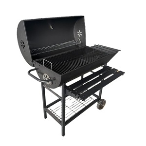 Barbecue au charbon de bois moderne haut de gamme, portable, grand modèle pour extérieur et patio - Product Image 1