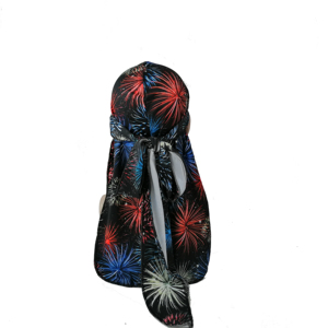 Durags unisexes personnalisés à imprimé anime, longs et ondulés, pour le sport et les activités de plein air, fabriqués par Boyue Factory OEM. - Product Image 2