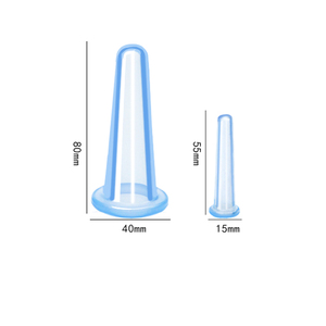 Logo personnalisé Clair Transparent Silicone Ensemble de Ventouses de Massage - Product Image 4